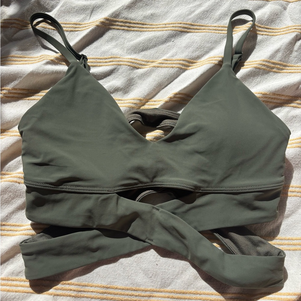 Green Lululemon Sports Bra